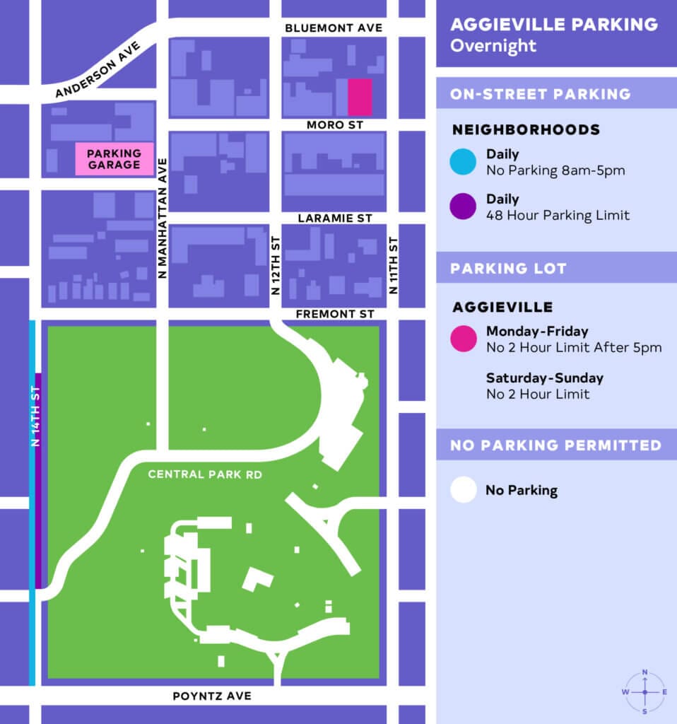 Overnight Parking Map