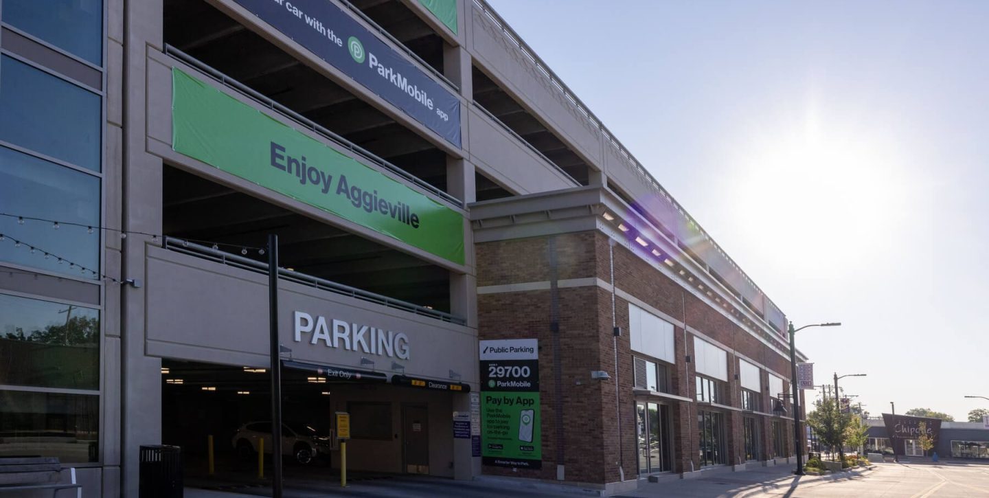 Parking Garage Entrance